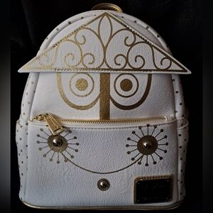 RARE! Its a Small World Clock Loungefly Mini Backpack